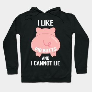 I Like Pig Butts Funny BBQ Pork Lover Grill Hoodie